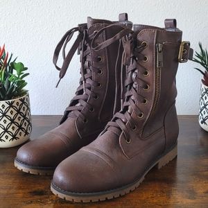 Never Worn Combat Boots- NWOT